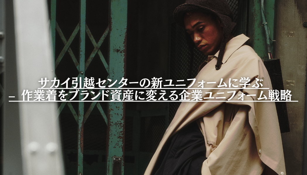 サカイ引越センターの新ユニフォームに学ぶ – 作業着をブランド資産に変える企業ユニフォーム戦略
